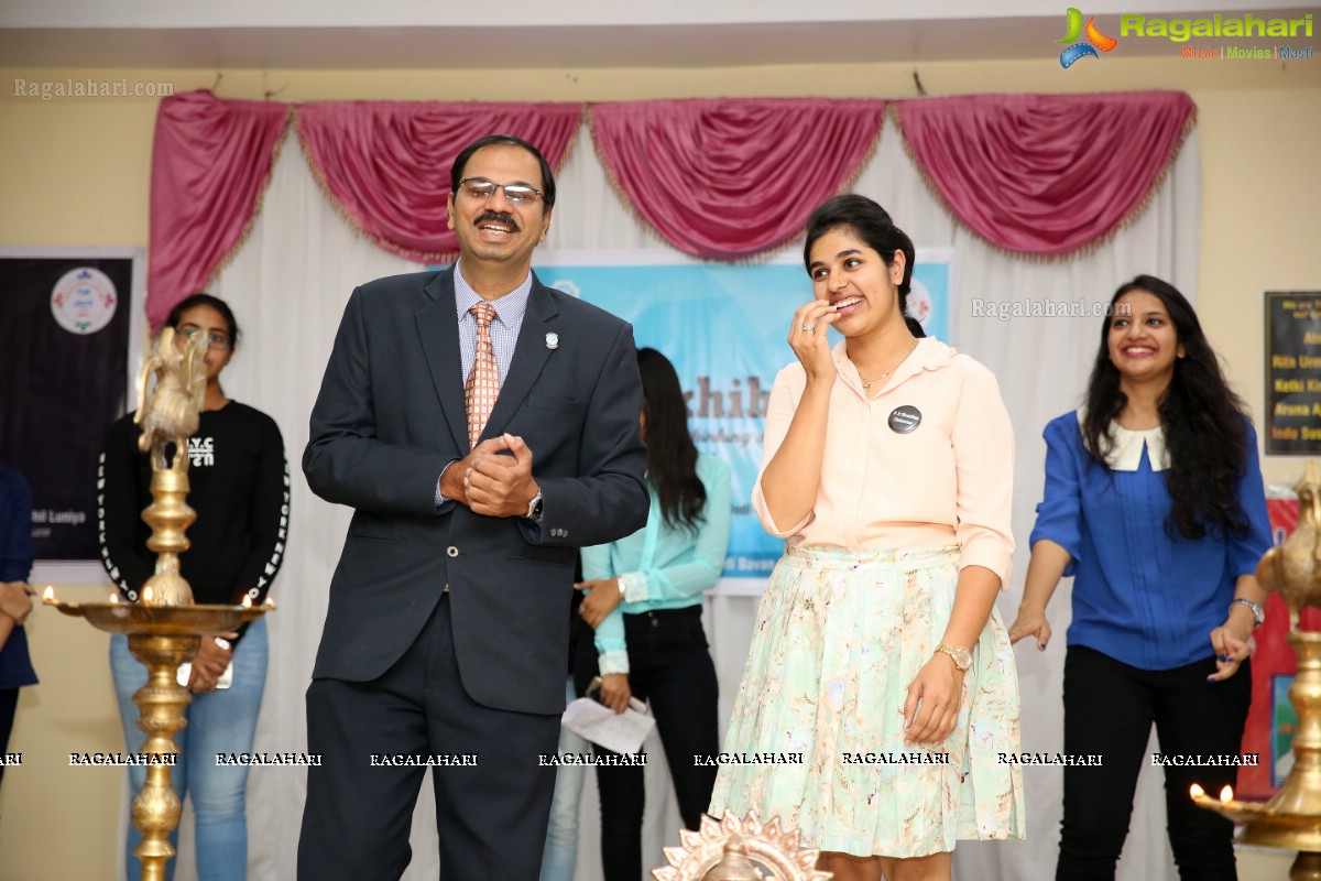 Junior Jaycee Hyderabad Royals Hosts Spree Exhibition at Terapanti Bhavan