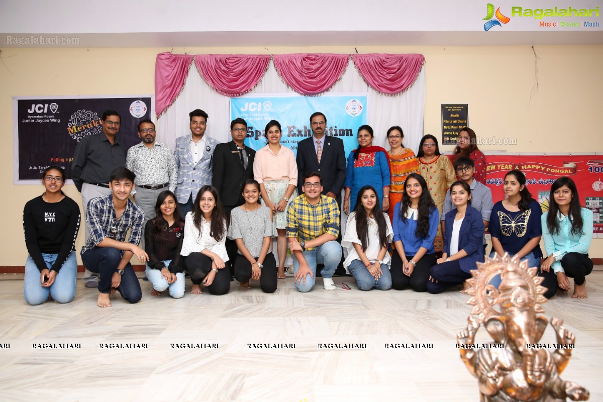 Junior Jaycee Hyderabad Royals Hosts Spree Exhibition at Terapanti Bhavan