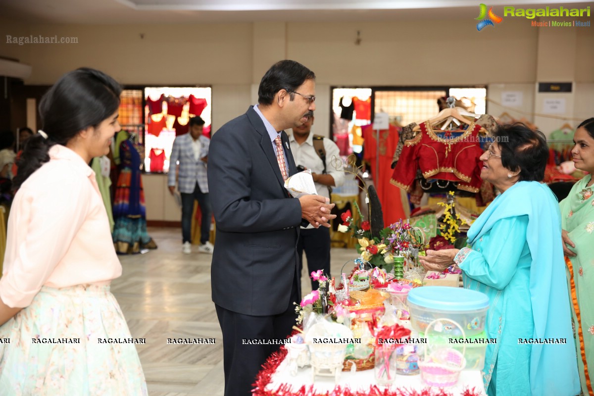 Junior Jaycee Hyderabad Royals Hosts Spree Exhibition at Terapanti Bhavan