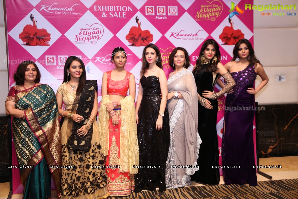 Fashion Showcase and Curtain Raiser of Khwaaish Designer Exhibition March 2018 at Taj Krishna