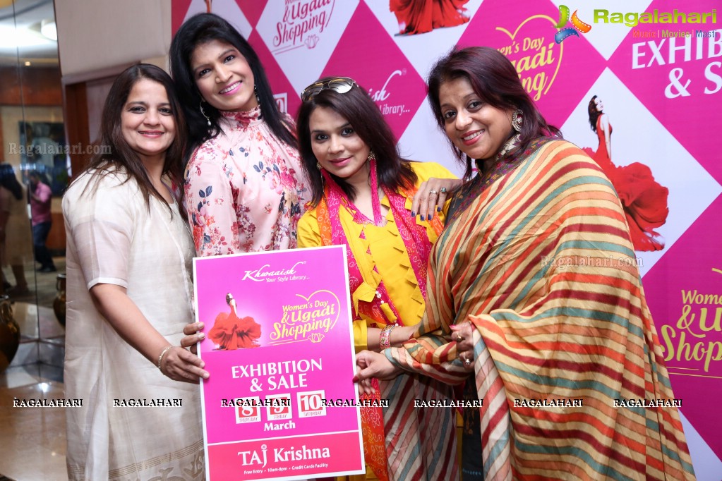 Fashion Showcase and Curtain Raiser of Khwaaish Designer Exhibition March 2018 at Taj Krishna