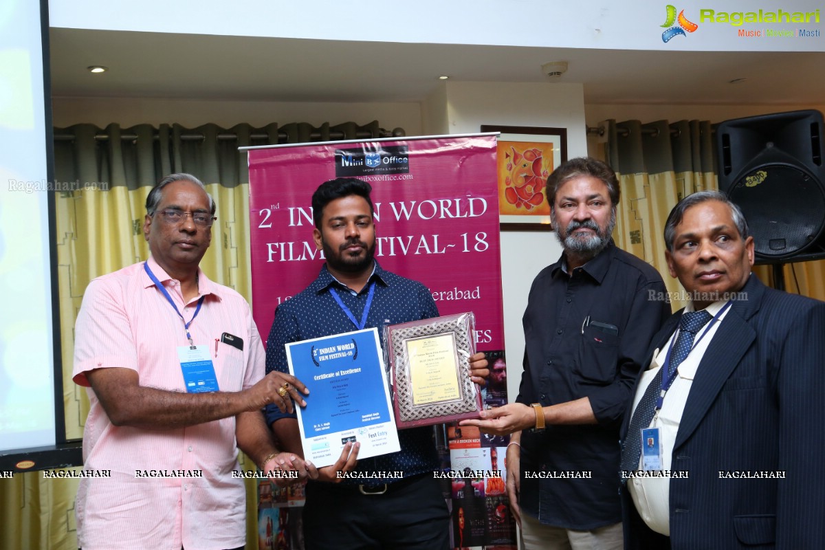 Laddu wins Best Background Score Award & Stands 10th place of 206 International Films in 2nd Indian World Film Festival