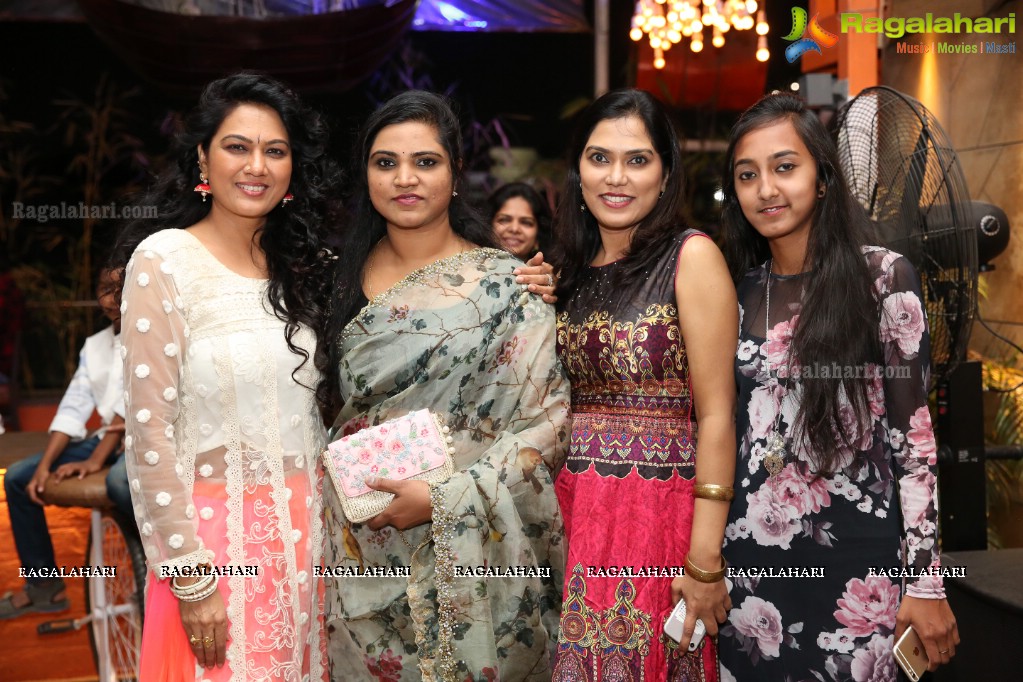 Telugu TV Artist Latha Chowdary Birthday Bash at Filmy Junction