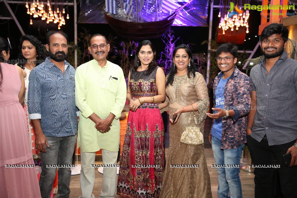 Telugu TV Artist Latha Chowdary Birthday Bash at Filmy Junction