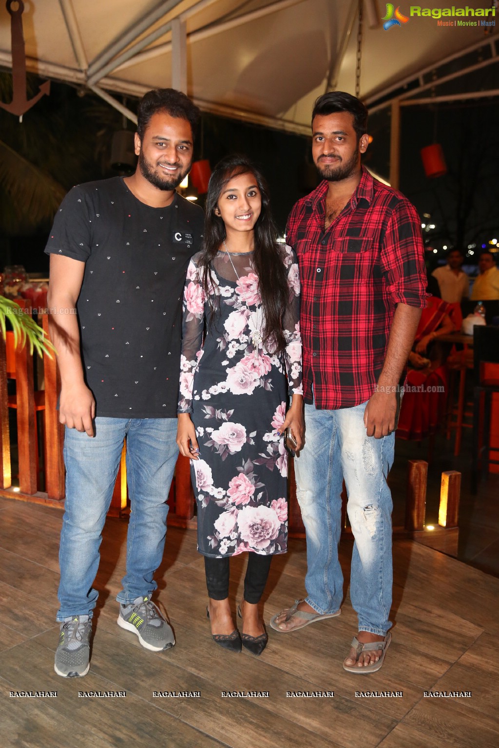 Telugu TV Artist Latha Chowdary Birthday Bash at Filmy Junction