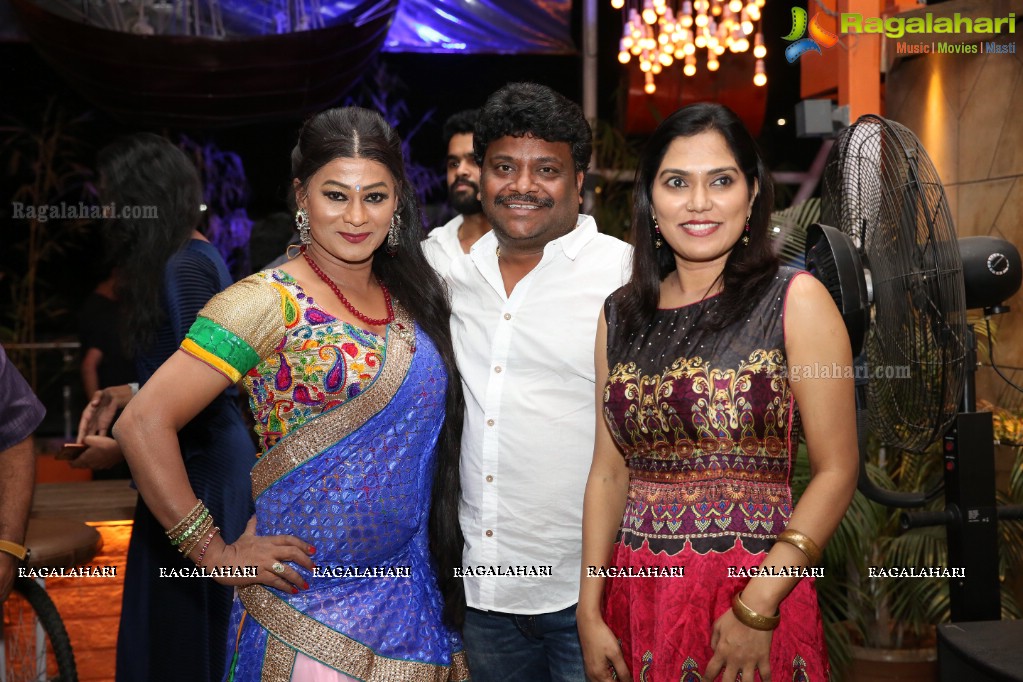 Telugu TV Artist Latha Chowdary Birthday Bash at Filmy Junction