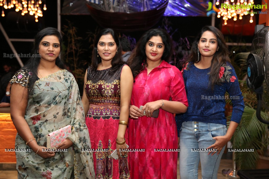 Telugu TV Artist Latha Chowdary Birthday Bash at Filmy Junction