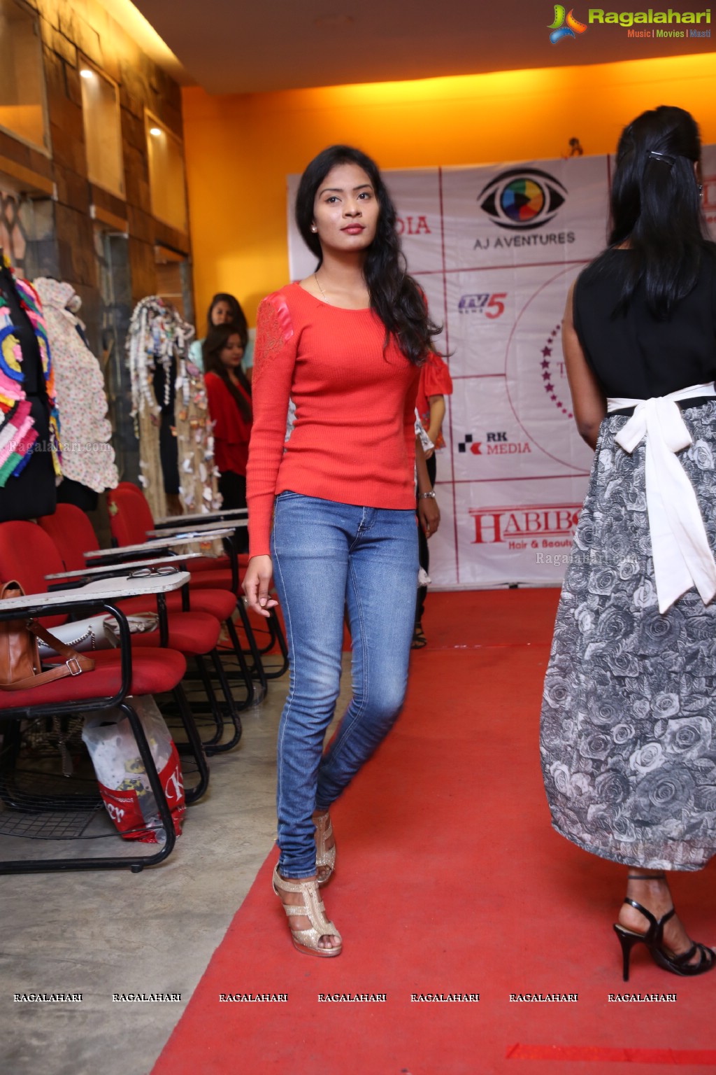 Miss Telangana 2018 Press Meet at Lakhotia Institute of Design, Banjara Hills