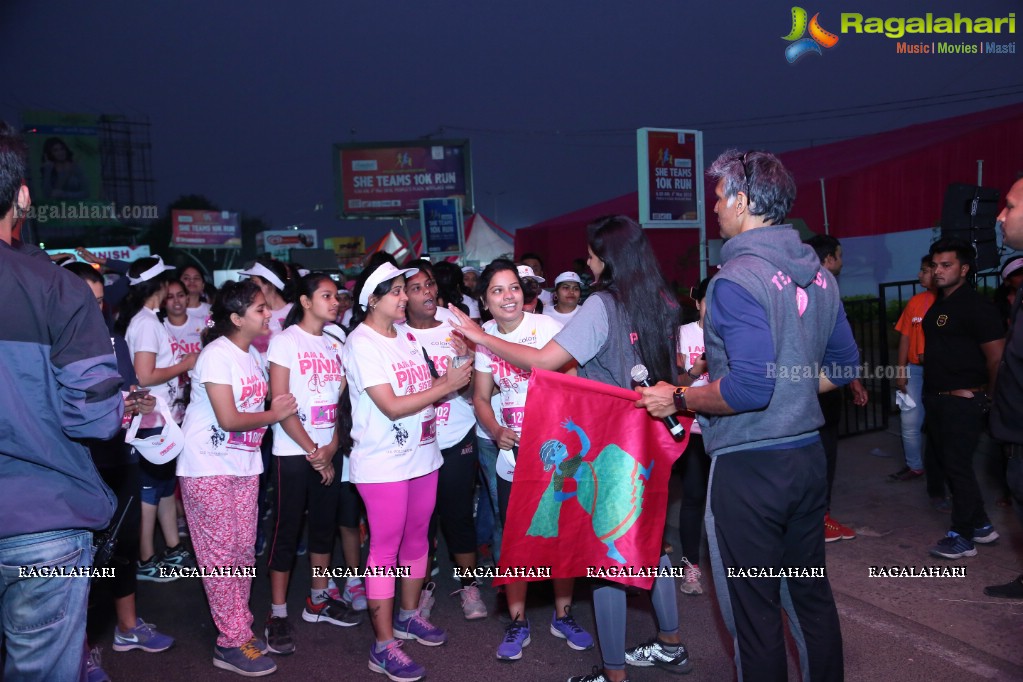 A National Movement And India’s Biggest Women’s Run By Pinkathon with Milind Soman