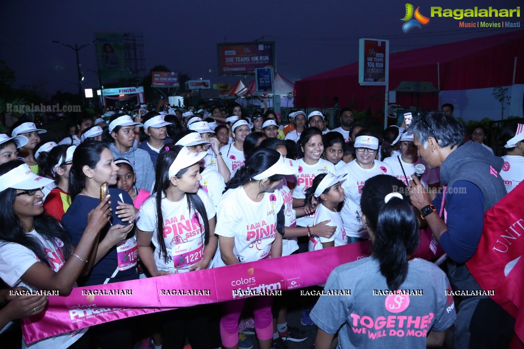 A National Movement And India’s Biggest Women’s Run By Pinkathon with Milind Soman