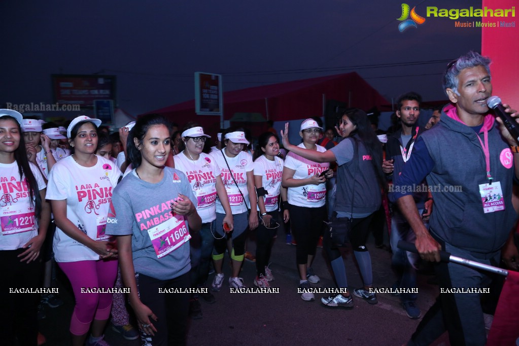 A National Movement And India’s Biggest Women’s Run By Pinkathon with Milind Soman