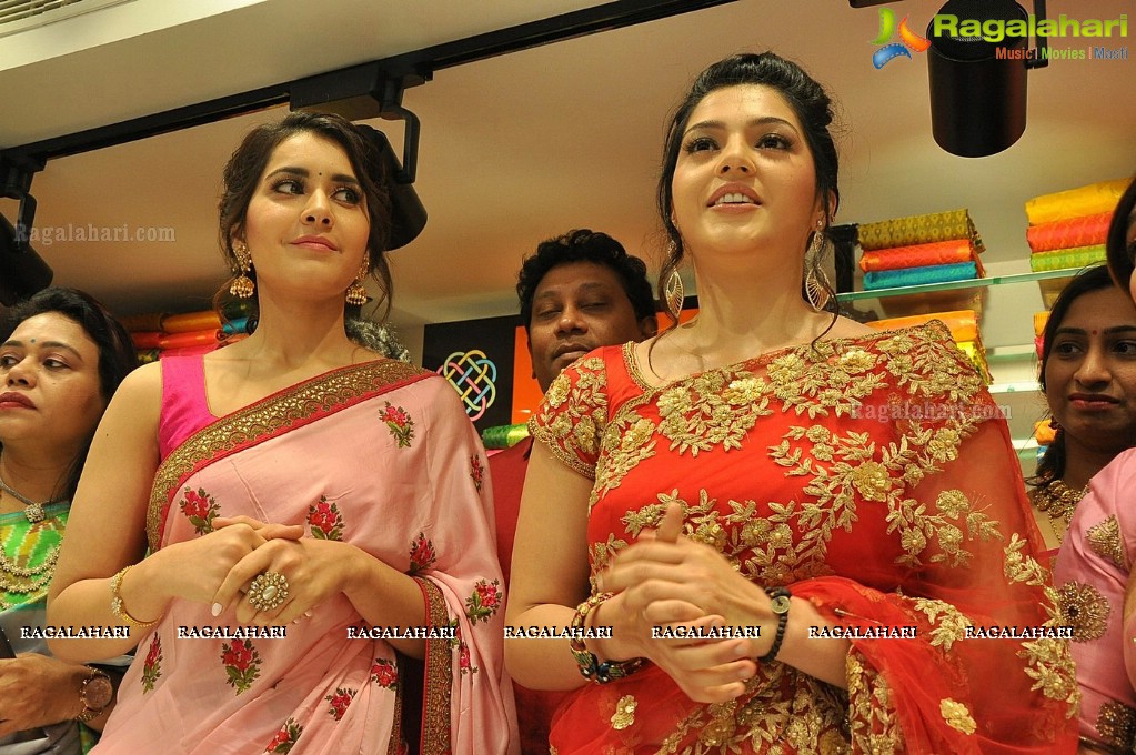 Raashi Khanna and Mehrene Kaur launches KLM Fashion Mall in Nellore