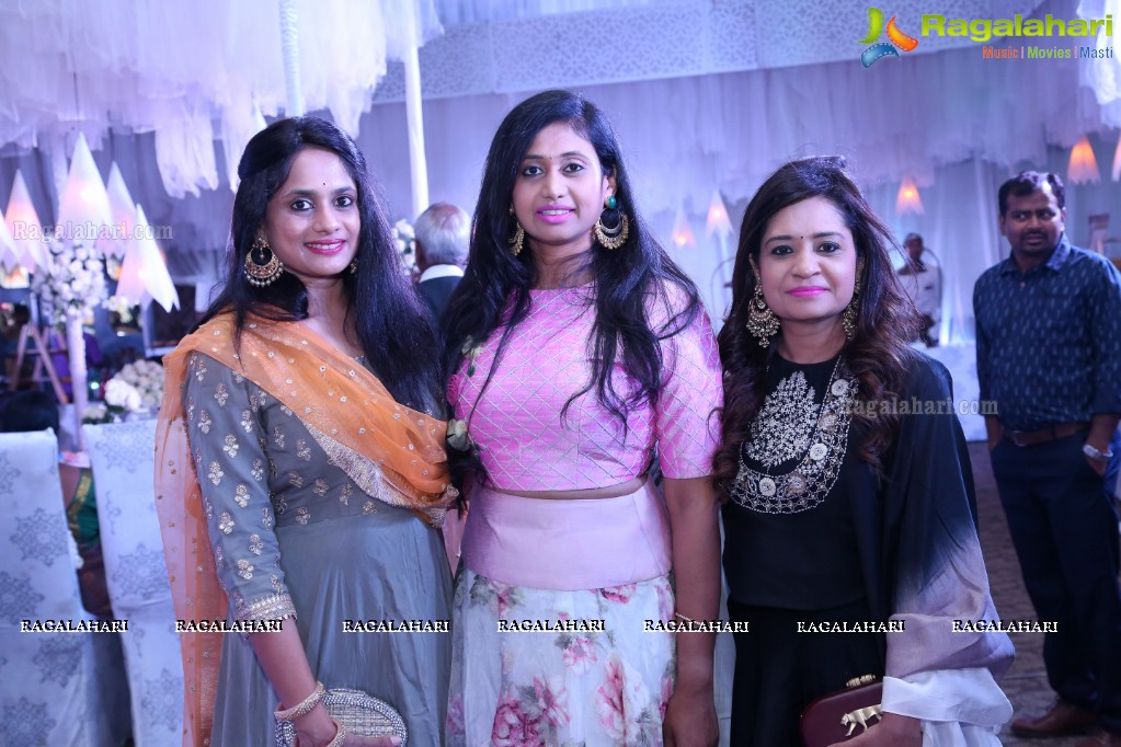 Sabitha & Bhargav Wedding Reception @ Sandhya Convention, Gachibowli
