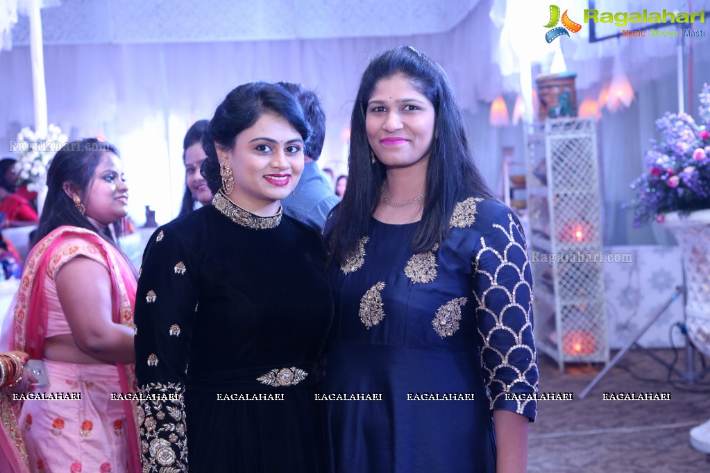 Sabitha & Bhargav Wedding Reception @ Sandhya Convention, Gachibowli