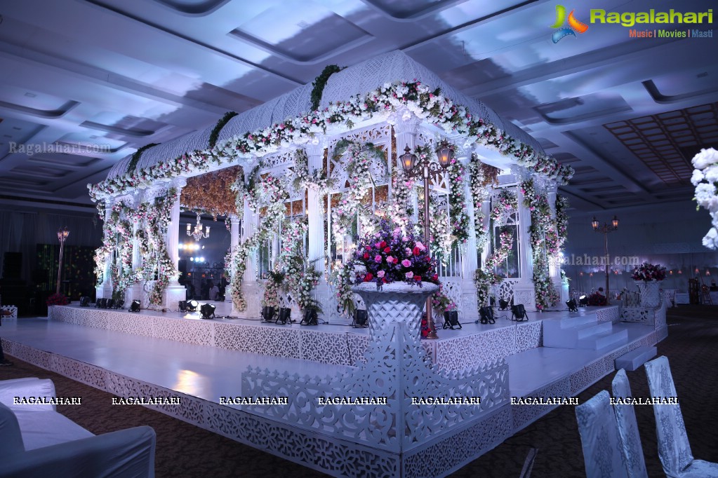 Sabitha & Bhargav Wedding Reception @ Sandhya Convention, Gachibowli