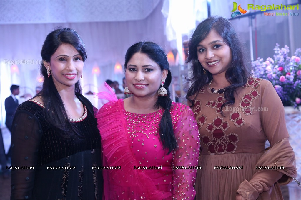 Sabitha & Bhargav Wedding Reception @ Sandhya Convention, Gachibowli