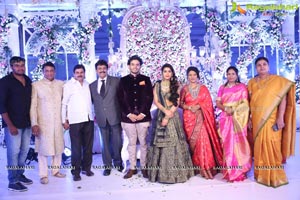 Sabitha & Bhargav Wedding Reception Photos