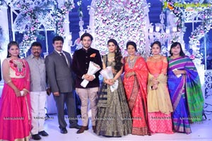 Sabitha & Bhargav Wedding Reception Photos