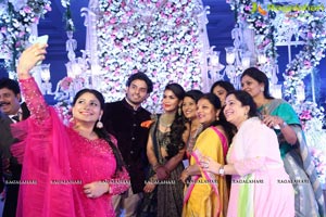Sabitha & Bhargav Wedding Reception Photos