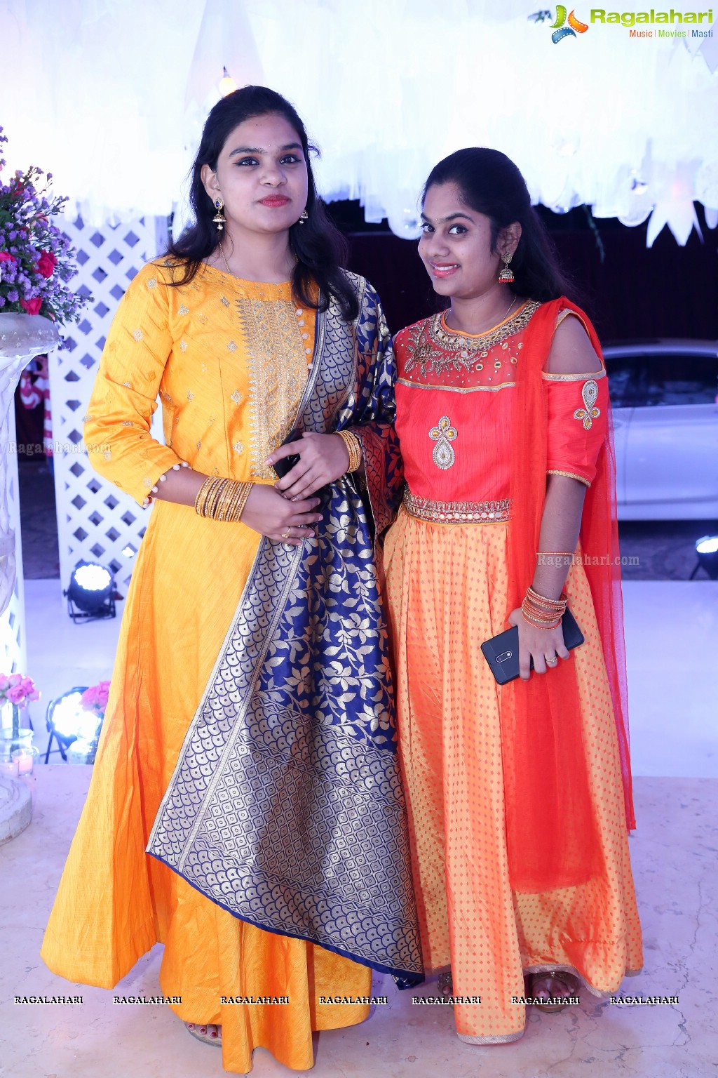 Sabitha & Bhargav Wedding Reception @ Sandhya Convention, Gachibowli