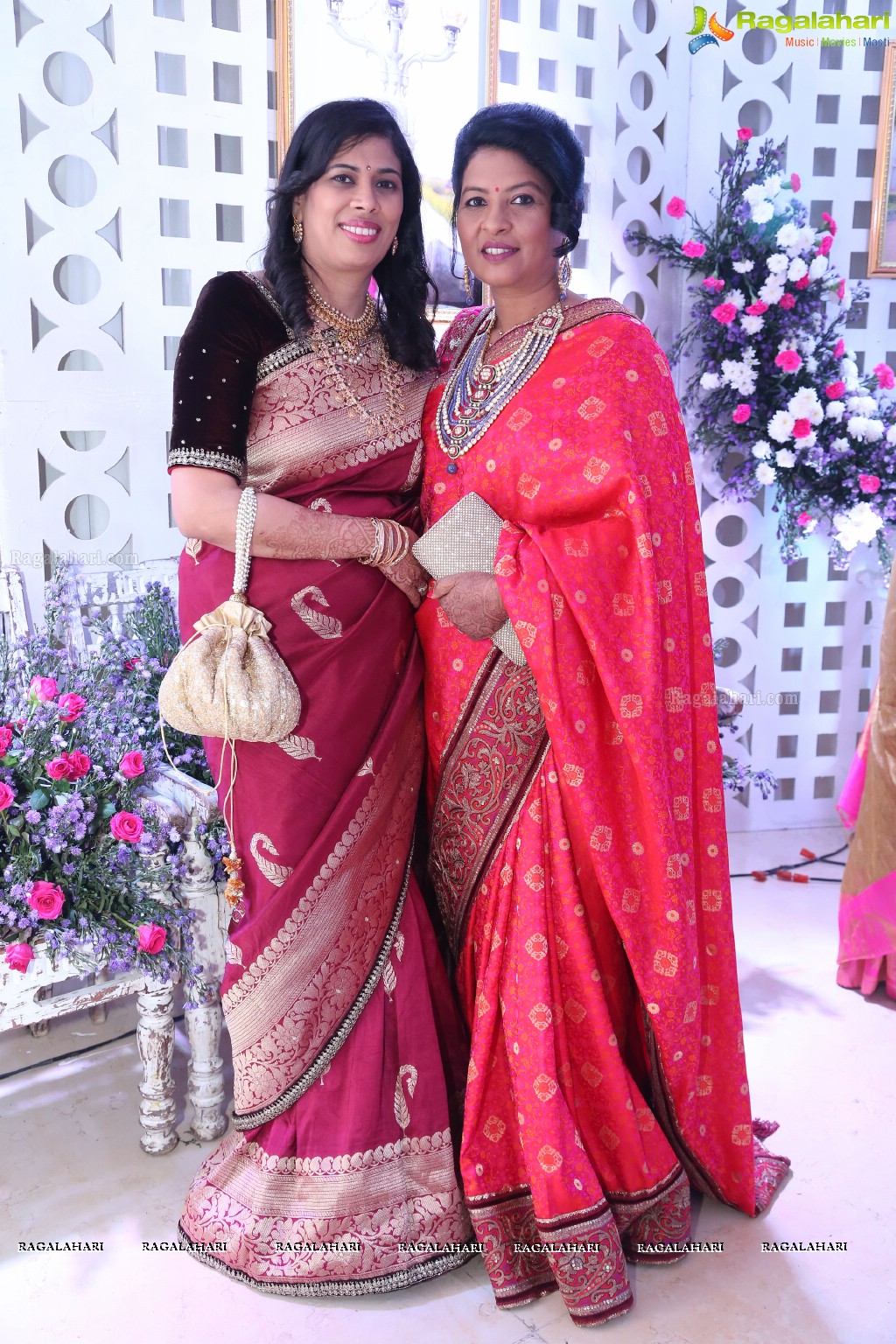 Sabitha & Bhargav Wedding Reception @ Sandhya Convention, Gachibowli