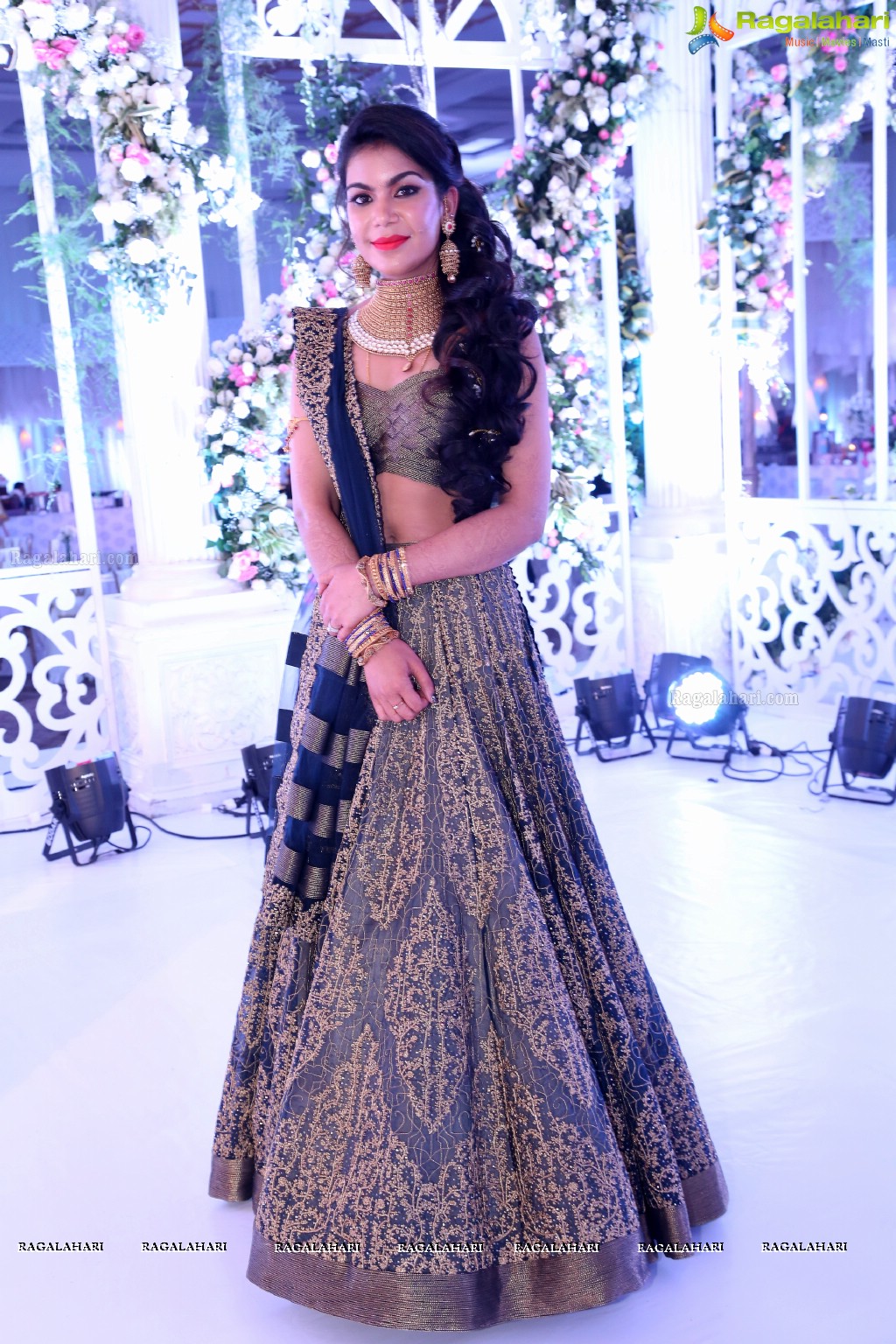 Sabitha & Bhargav Wedding Reception @ Sandhya Convention, Gachibowli