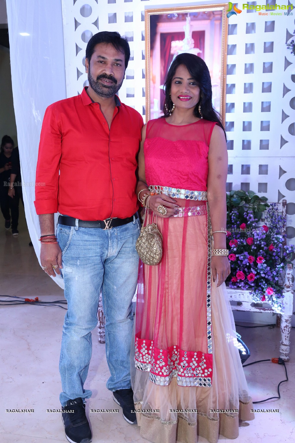 Sabitha & Bhargav Wedding Reception @ Sandhya Convention, Gachibowli