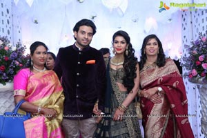 Sabitha & Bhargav Wedding Reception Photos