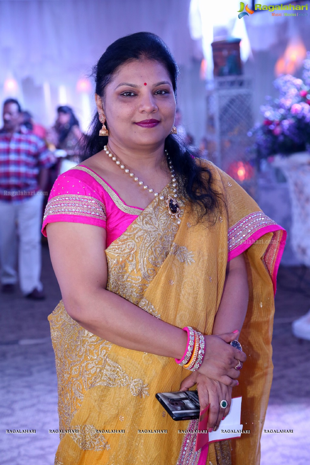 Sabitha & Bhargav Wedding Reception @ Sandhya Convention, Gachibowli