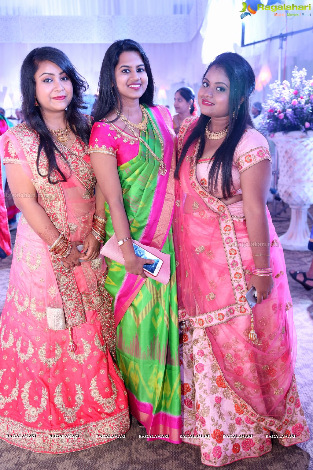 Sabitha & Bhargav Wedding Reception @ Sandhya Convention, Gachibowli