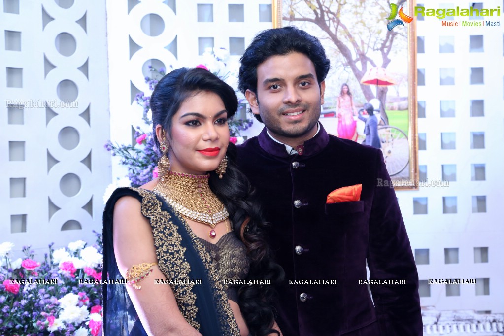 Sabitha & Bhargav Wedding Reception @ Sandhya Convention, Gachibowli