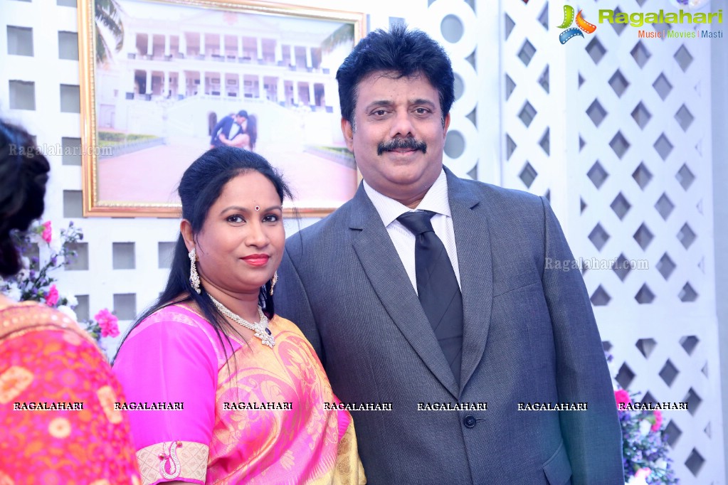 Sabitha & Bhargav Wedding Reception @ Sandhya Convention, Gachibowli