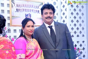 Sabitha & Bhargav Wedding Reception Photos