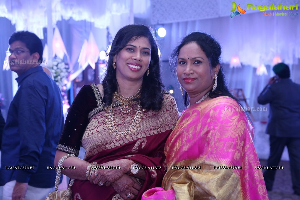 Sabitha & Bhargav Wedding Reception @ Sandhya Convention, Gachibowli