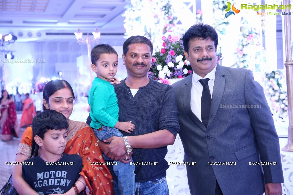 Sabitha & Bhargav Wedding Reception @ Sandhya Convention, Gachibowli