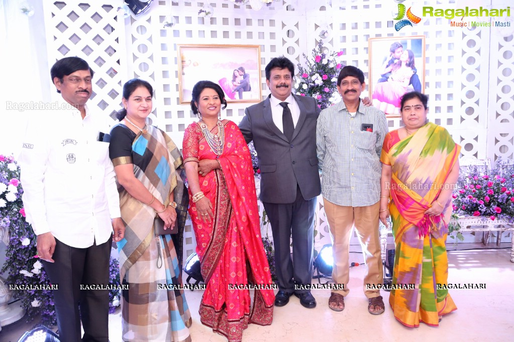 Sabitha & Bhargav Wedding Reception @ Sandhya Convention, Gachibowli