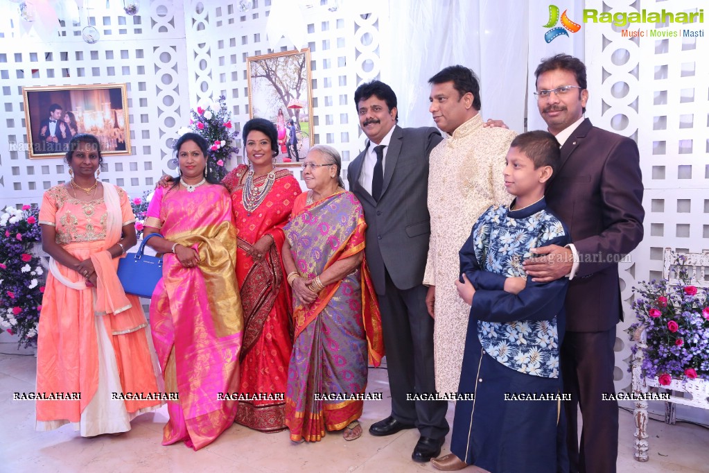 Sabitha & Bhargav Wedding Reception @ Sandhya Convention, Gachibowli