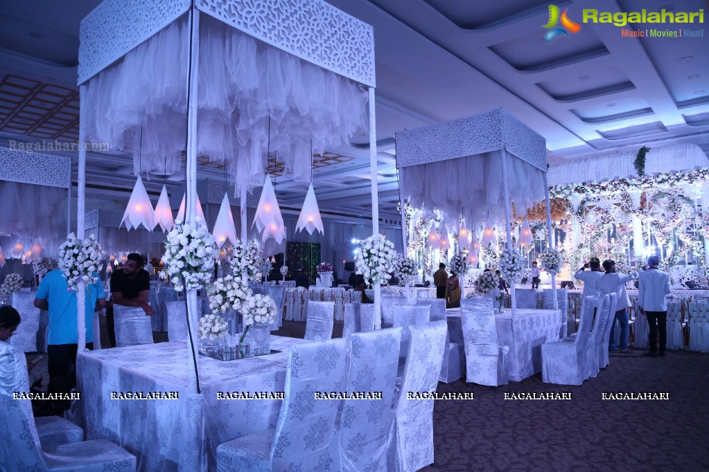 Sabitha & Bhargav Wedding Reception @ Sandhya Convention, Gachibowli