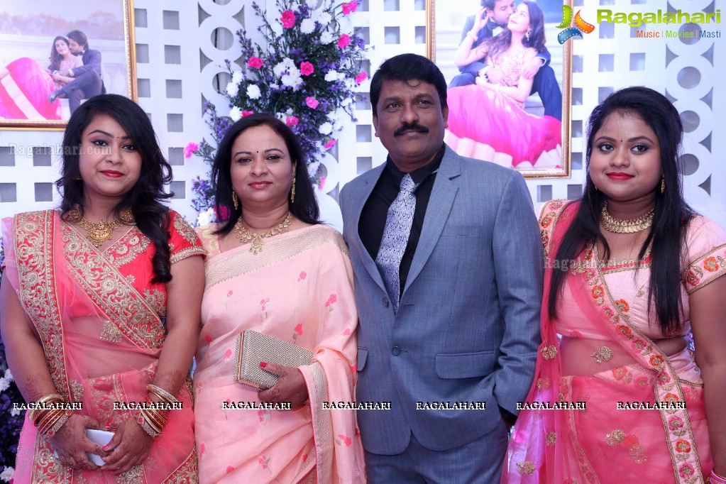 Sabitha & Bhargav Wedding Reception @ Sandhya Convention, Gachibowli