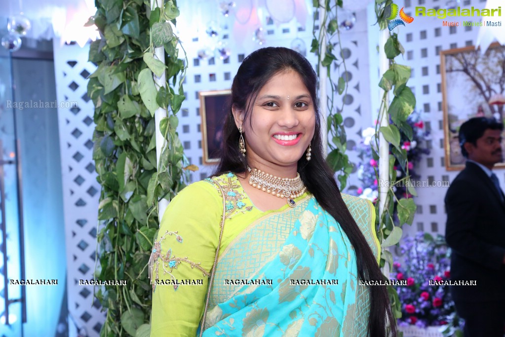 Sabitha & Bhargav Wedding Reception @ Sandhya Convention, Gachibowli