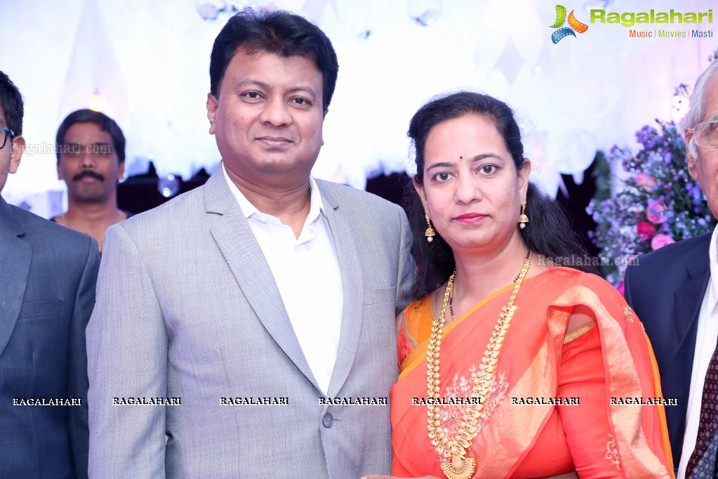 Sabitha & Bhargav Wedding Reception @ Sandhya Convention, Gachibowli