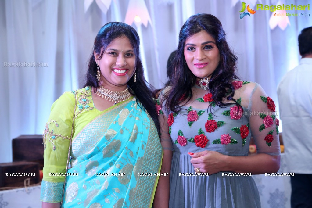 Sabitha & Bhargav Wedding Reception @ Sandhya Convention, Gachibowli