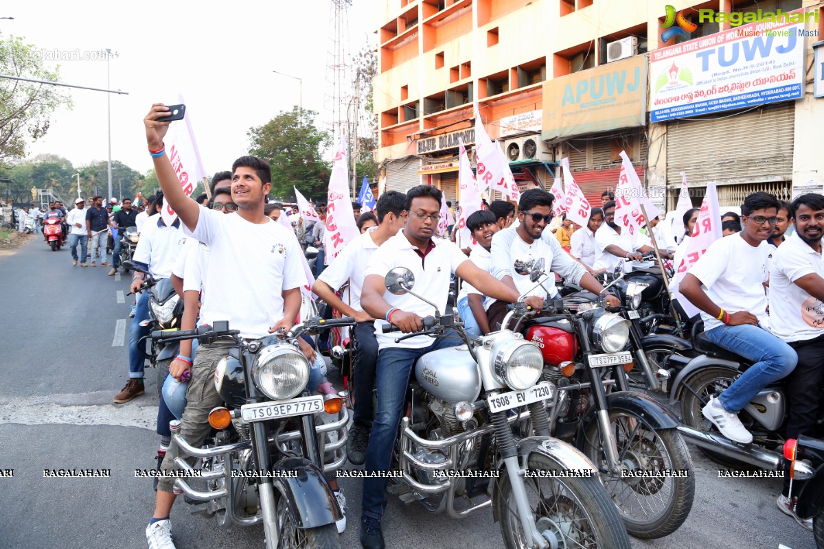 Run For Jesus Rally Flagged Off by T Harish Rao