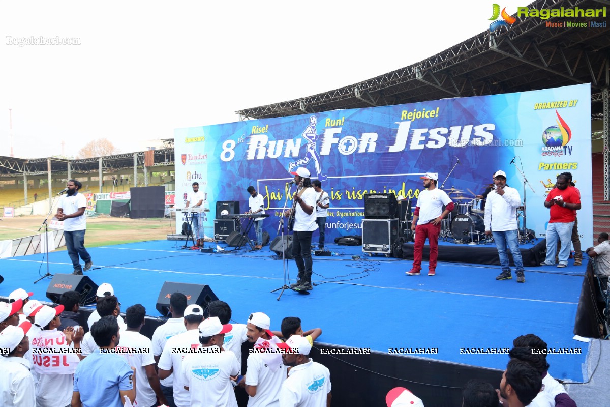 Run For Jesus Rally Flagged Off by T Harish Rao