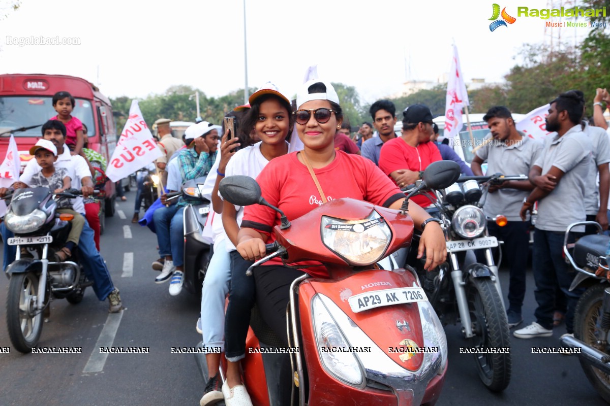 Run For Jesus Rally Flagged Off by T Harish Rao