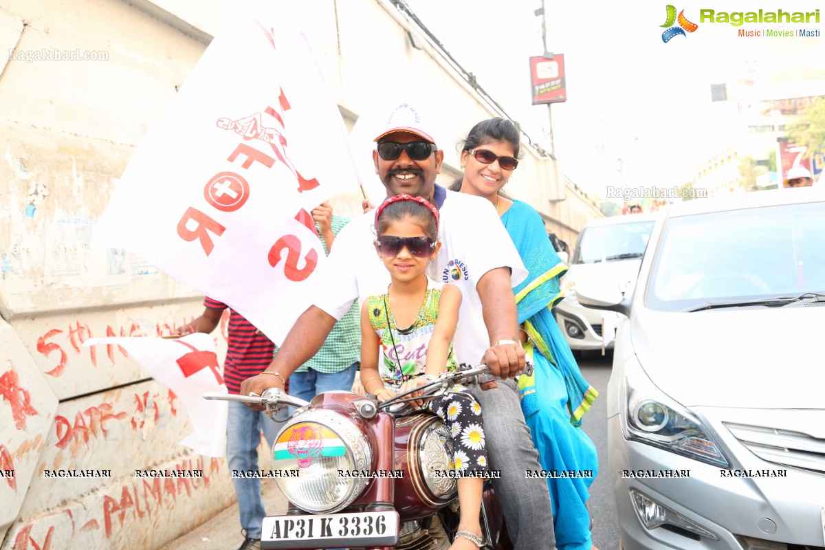 Run For Jesus Rally Flagged Off by T Harish Rao