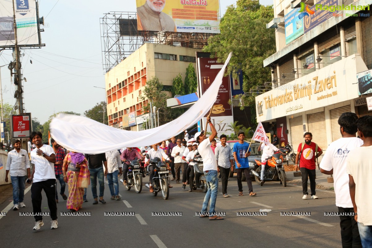 Run For Jesus Rally Flagged Off by T Harish Rao