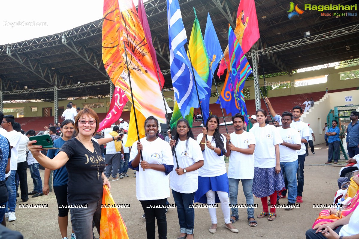 Run For Jesus Rally Flagged Off by T Harish Rao