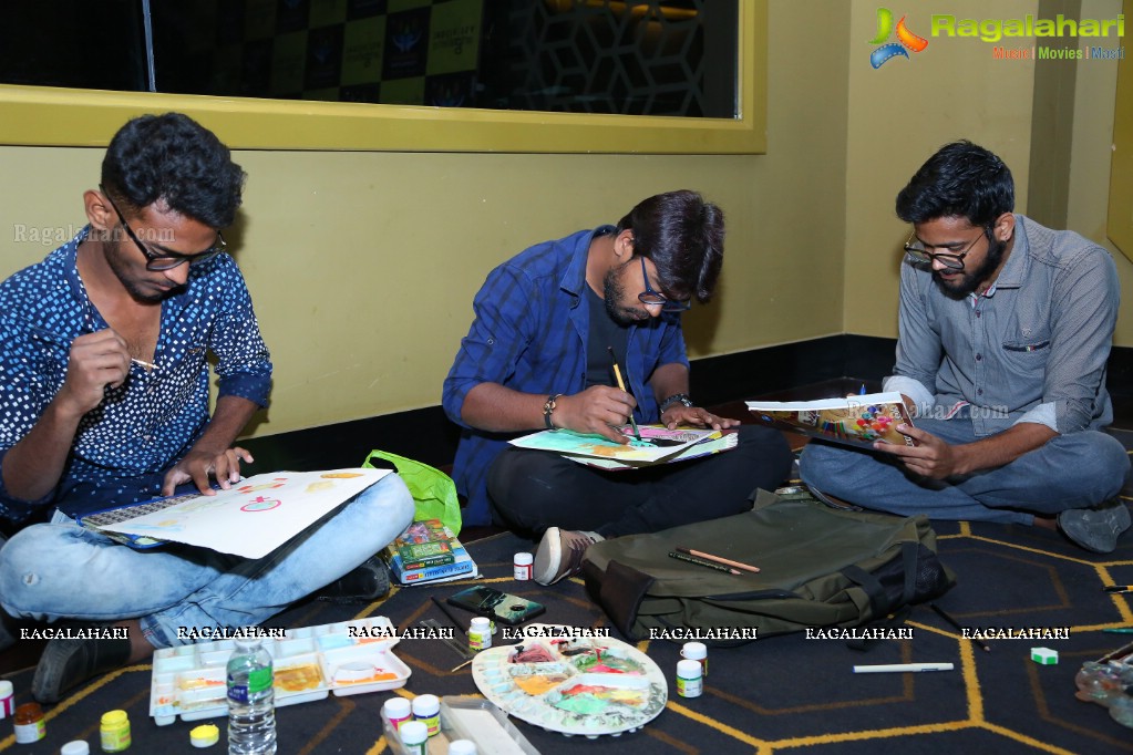 Sahaya Foundation Painting Contest At The Park, Somajiguda