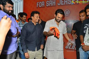 Sai Dharam Tej Launches SRH Jersey at KLM Fashion Mall